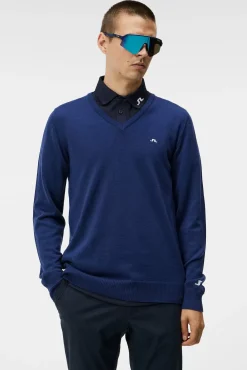 Strikkevarer|J.Lindeberg Strikkevarer Lymann Knitted Sweater