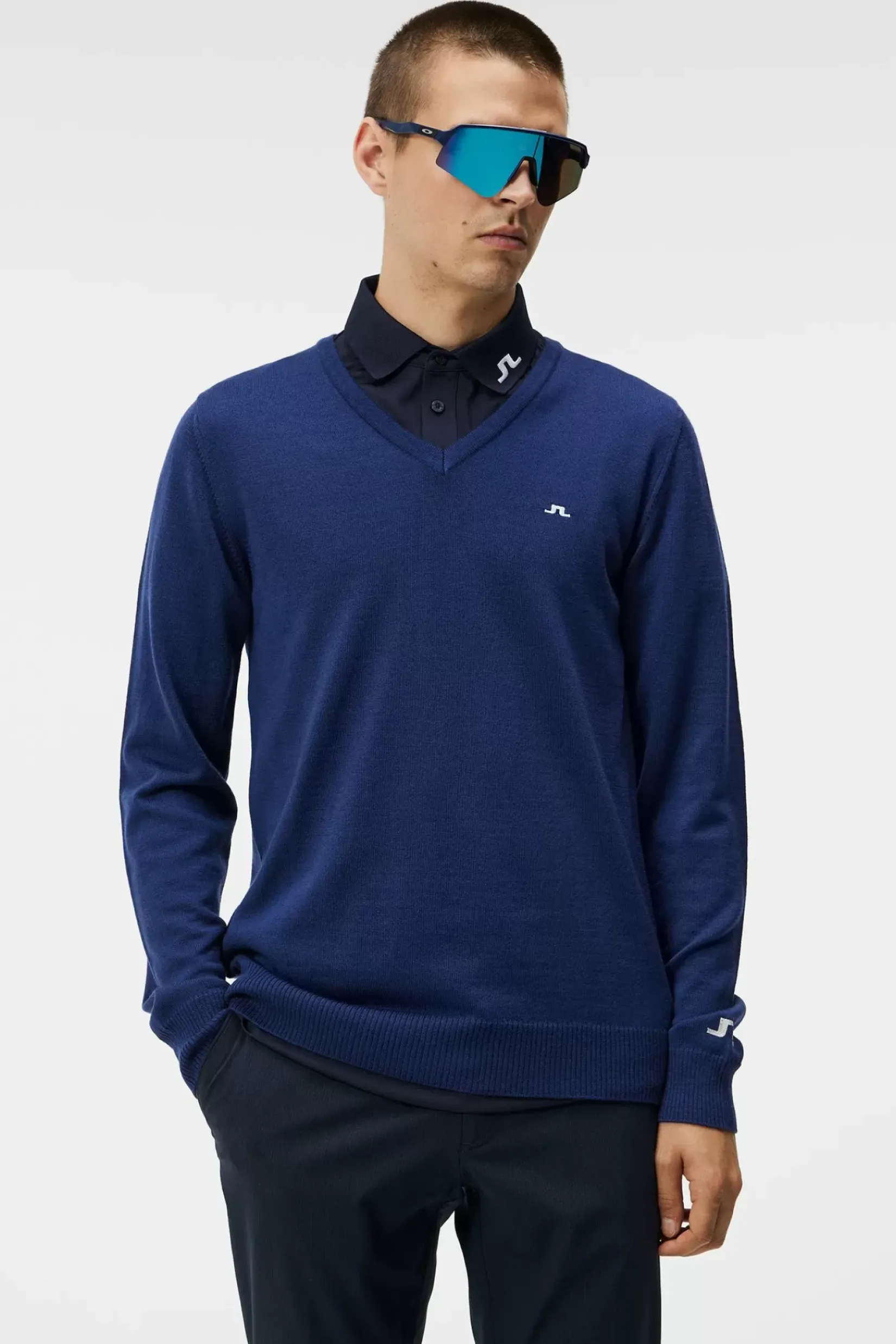 Strikkevarer|J.Lindeberg Strikkevarer Lymann Knitted Sweater