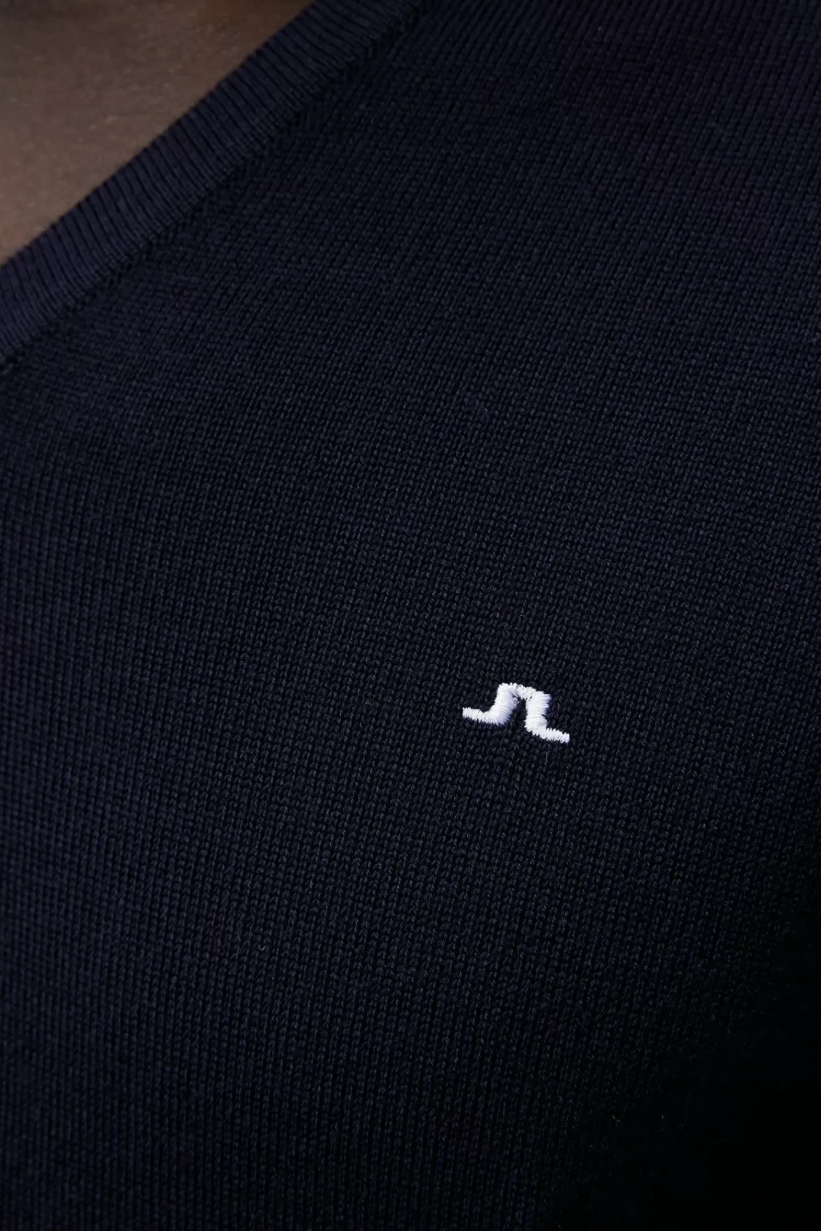 Strikkevarer|J.Lindeberg Strikkevarer Lymann Merino V-Neck Sweater