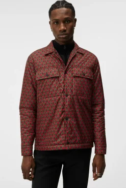 Overskjorter|Jakker|J.Lindeberg Overskjorter|Jakker Nile Padded Print Overshirt