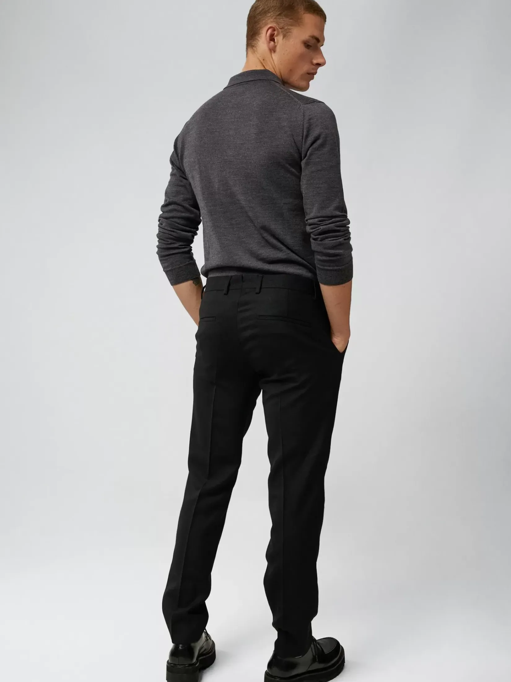 Strikkevarer|J.Lindeberg Strikkevarer Noel Light Merino Polo Shirt