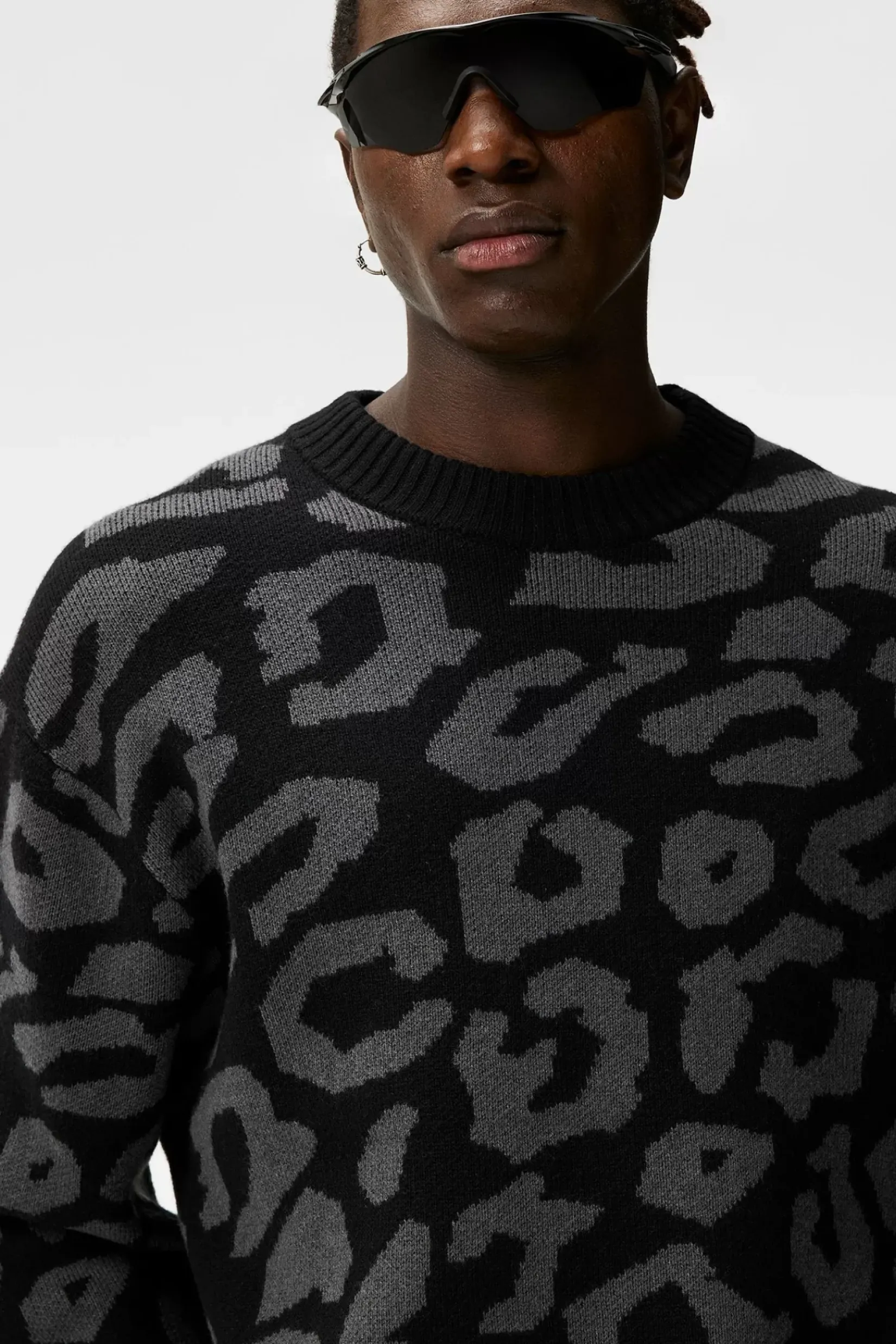 Strikkevarer|J.Lindeberg Strikkevarer Olive Crew Neck Knit