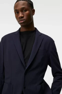 Blazere|J.Lindeberg Blazere Pat U Bonded Jersey Blazer