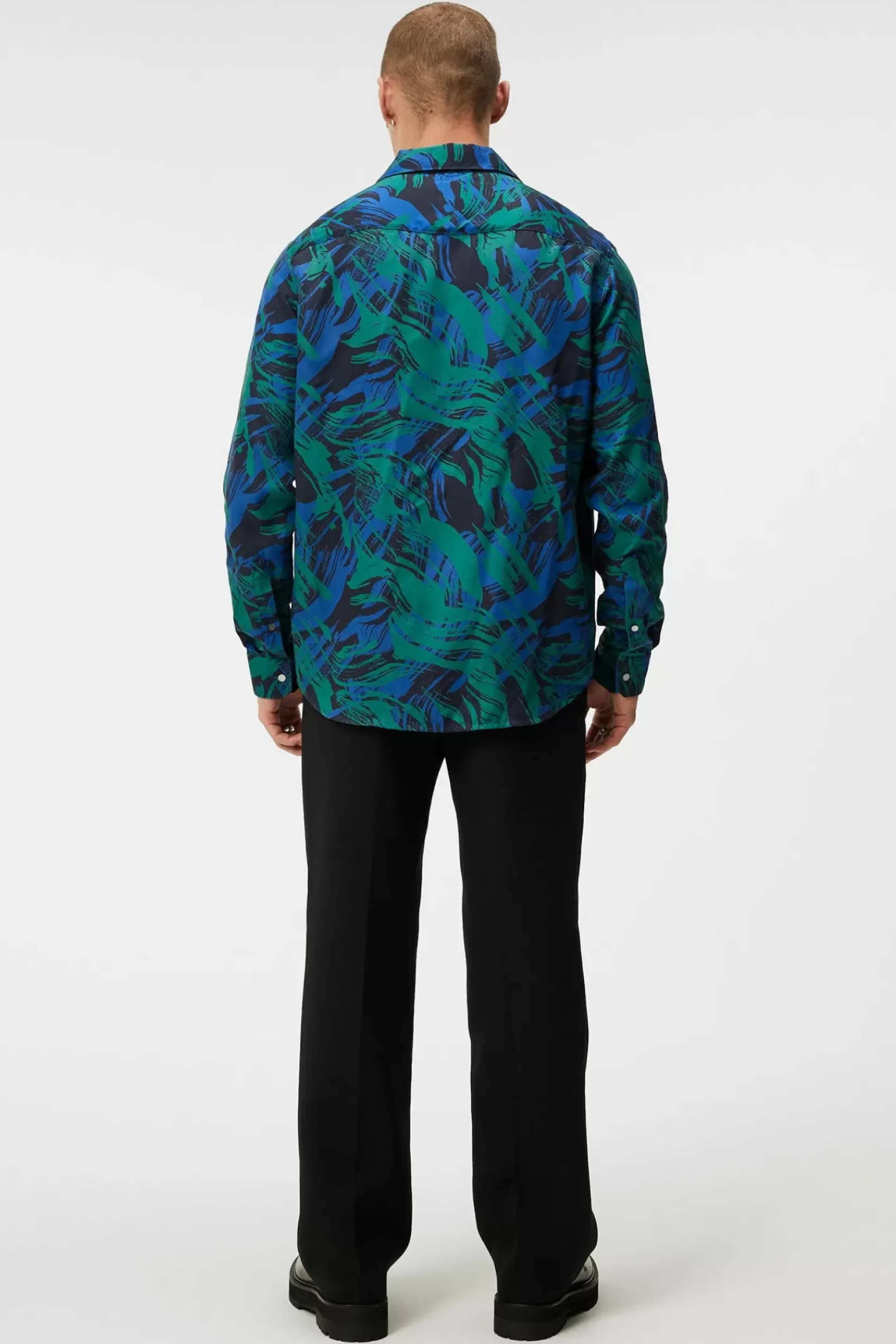 Skjorter|J.Lindeberg Skjorter Playa Printed Tencel Shirt