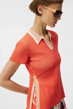 Poloskjorter|Strikkevarer|J.Lindeberg Poloskjorter|Strikkevarer Rani Knitted Polo