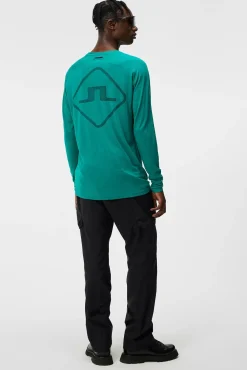 Base og mellomlag|J.Lindeberg Base og mellomlag Shaun Wool Long Sleeve Tee