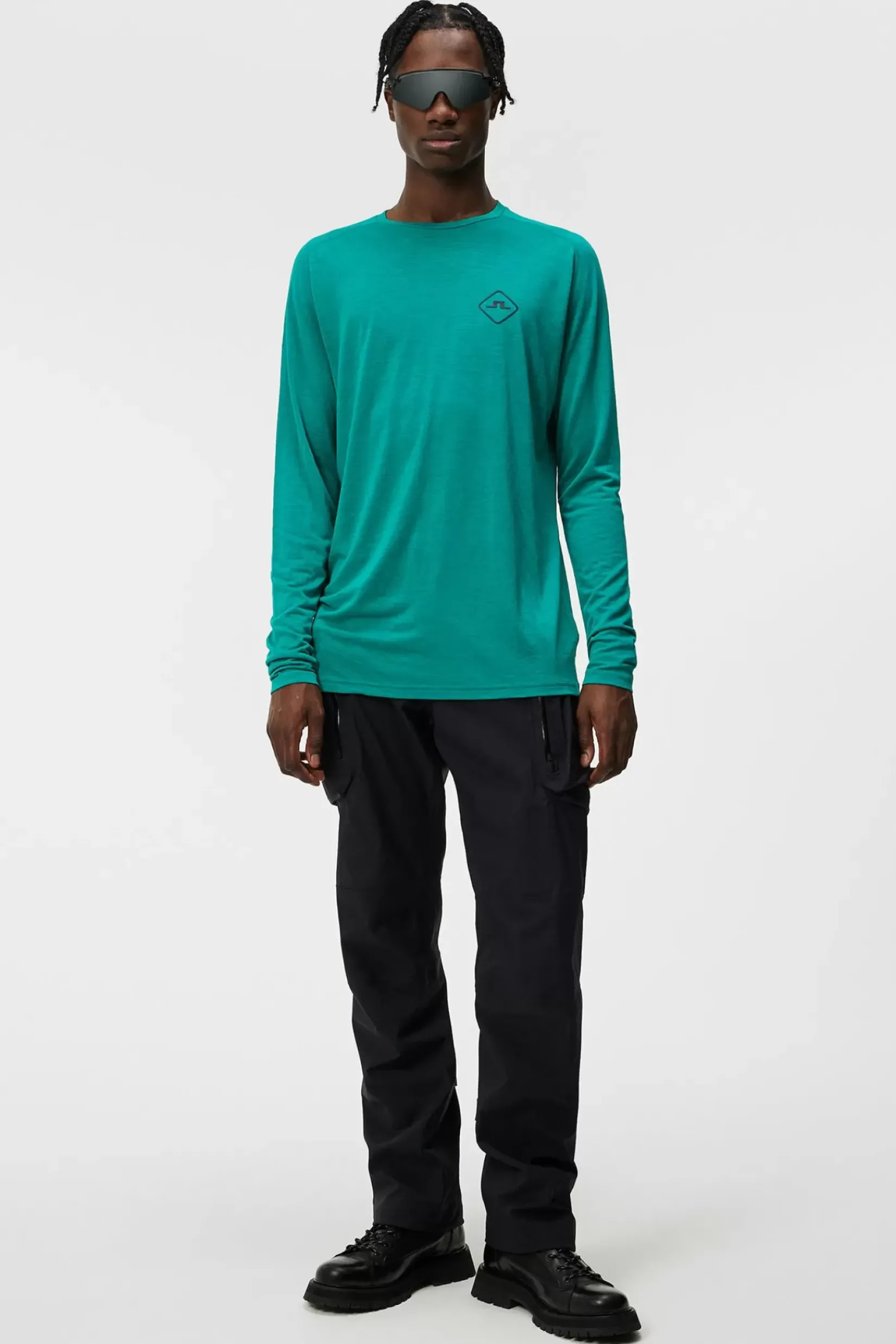 Base og mellomlag|J.Lindeberg Base og mellomlag Shaun Wool Long Sleeve Tee