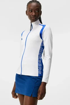 Base og mellomlag|J.Lindeberg Base og mellomlag Solar Print Full Zip Mid Layer