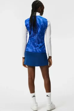 Base og mellomlag|J.Lindeberg Base og mellomlag Solar Print Full Zip Mid Layer