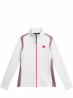 Base og mellomlag|J.Lindeberg Base og mellomlag Solar Print Full Zip Mid Layer