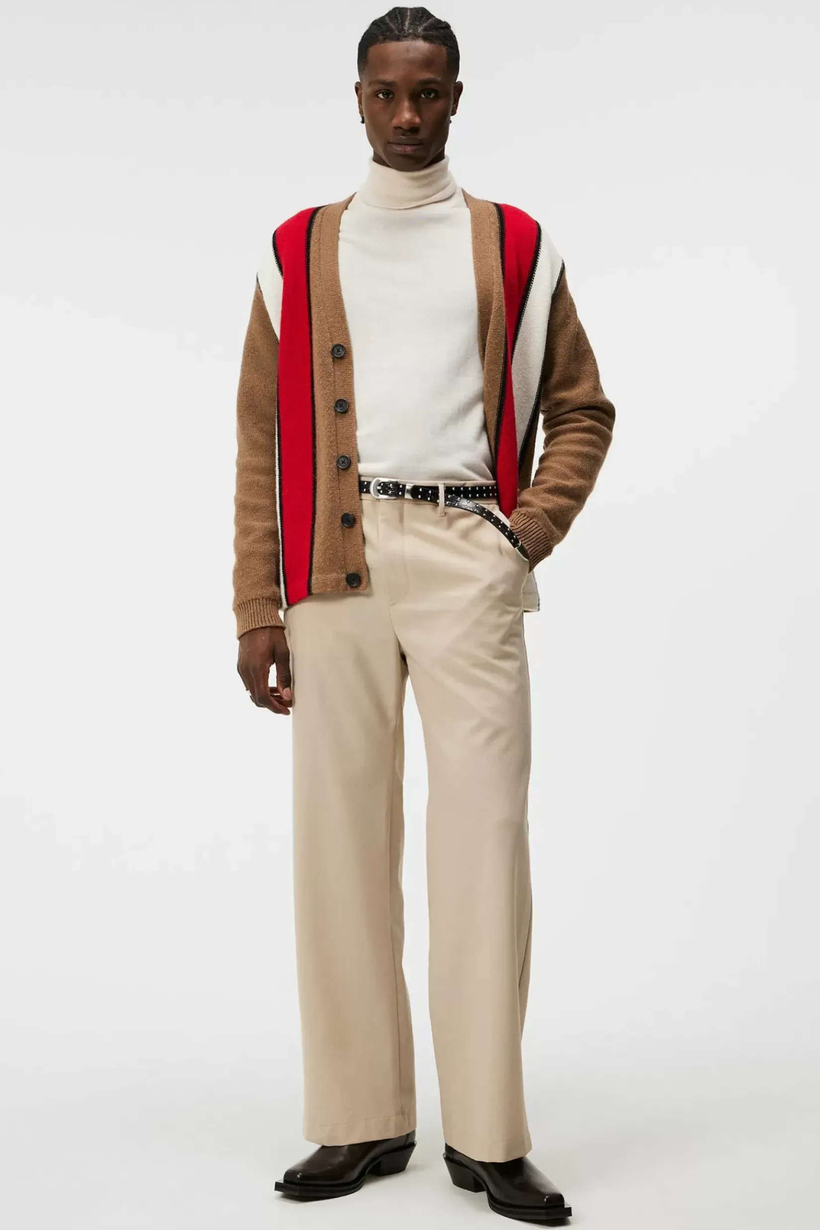 Bukse|J.Lindeberg Bukse Sonny Wide Wool Pants
