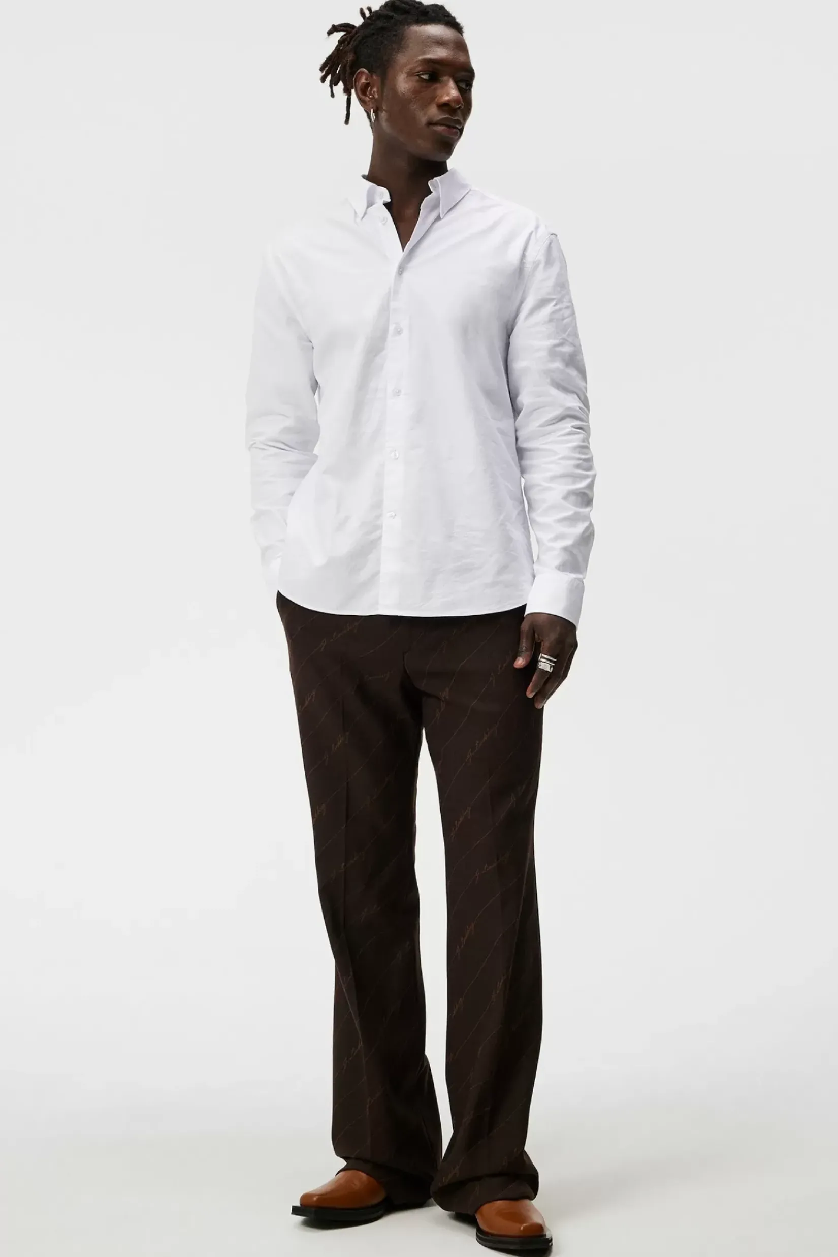 Skjorter|J.Lindeberg Skjorter Stretch Oxford Org Slim Shirt