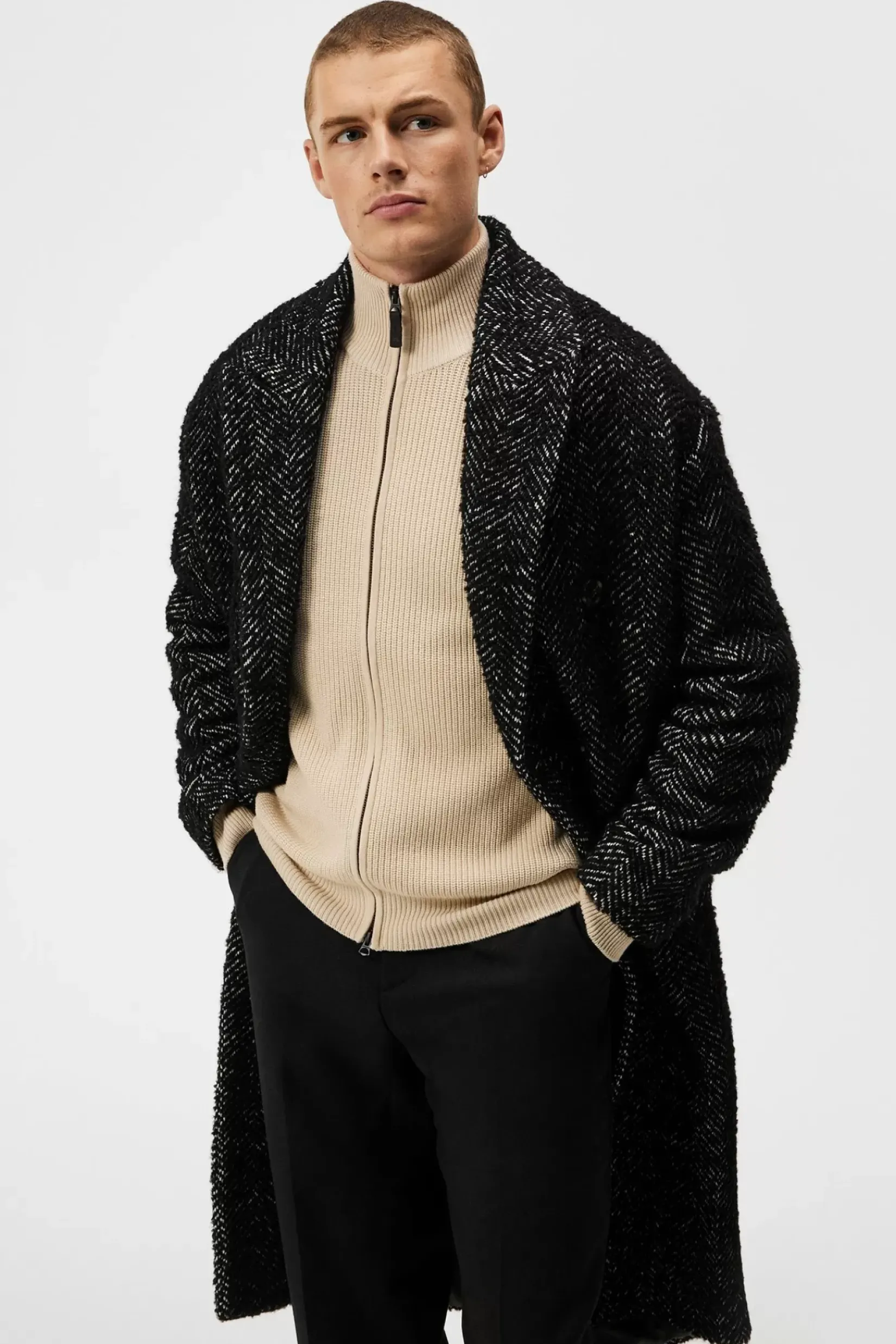 Frakker|Jakker|J.Lindeberg Frakker|Jakker Willy Herringbone Coat