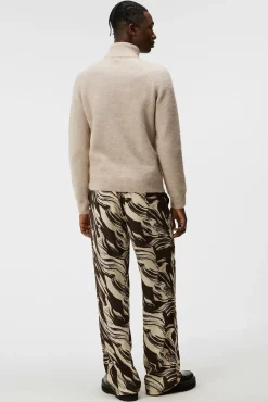 Strikkevarer|J.Lindeberg Strikkevarer Wilton Half Zip Sweater