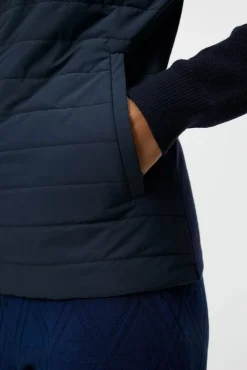 Strikkevarer|J.Lindeberg Strikkevarer Wren Knitted Hybrid Jacket